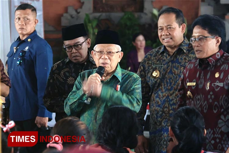 Wapres Ma'ruf Amin Apresiasi Pekerja Migran Indonesia sebagai Pahlawan ...