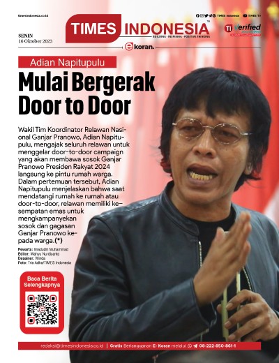 Edisi Senin, 16 Oktober 2023: E-Koran, Bacaan Positif Masyarakat 5.0