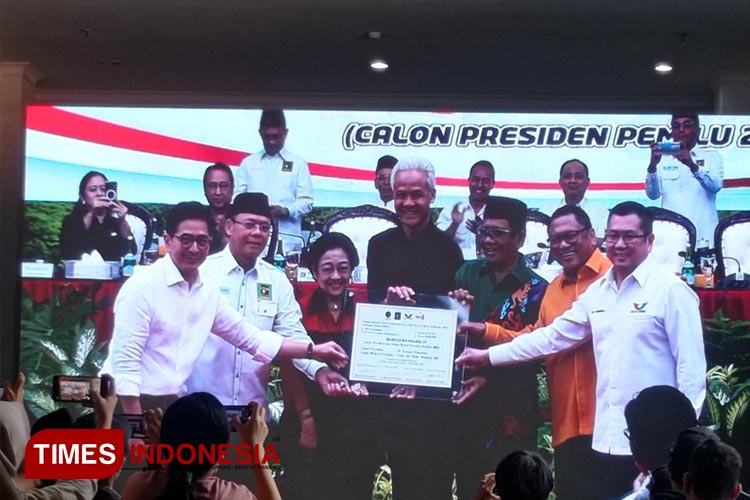 Empat Parpol Usung Ganjar-Mahfud sebagai Capres-Cawapres 2024