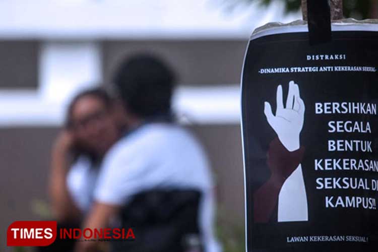 Ilustrasi stop kekerasan di kampus. (FOTO: dok. TIMES Indonesia)