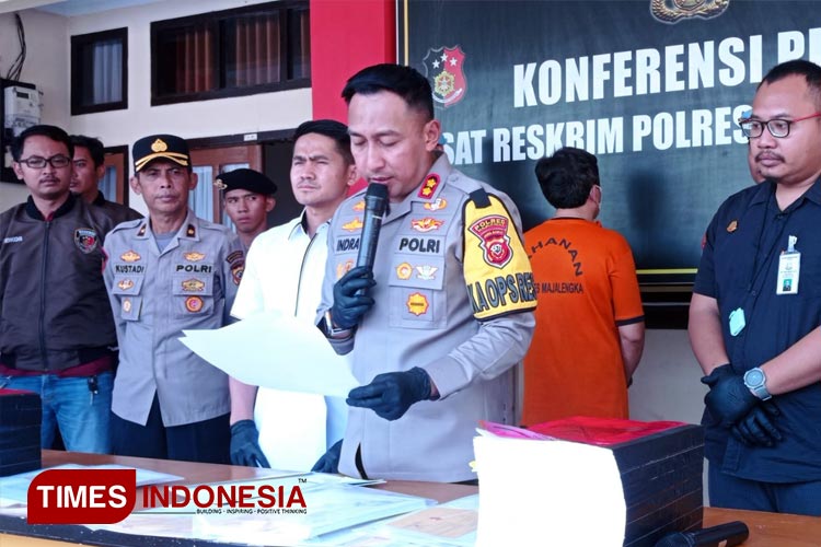 Gelapkan Dana Pinjaman, Ketua Koperasi Diamankan Polres Majalengka