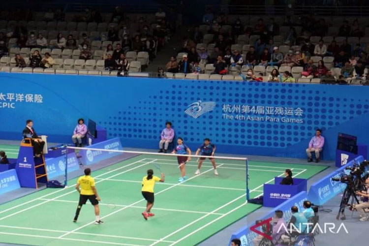 Fredy/Khalimatus open up opportunities for badminton at Chinese Para Asian Games