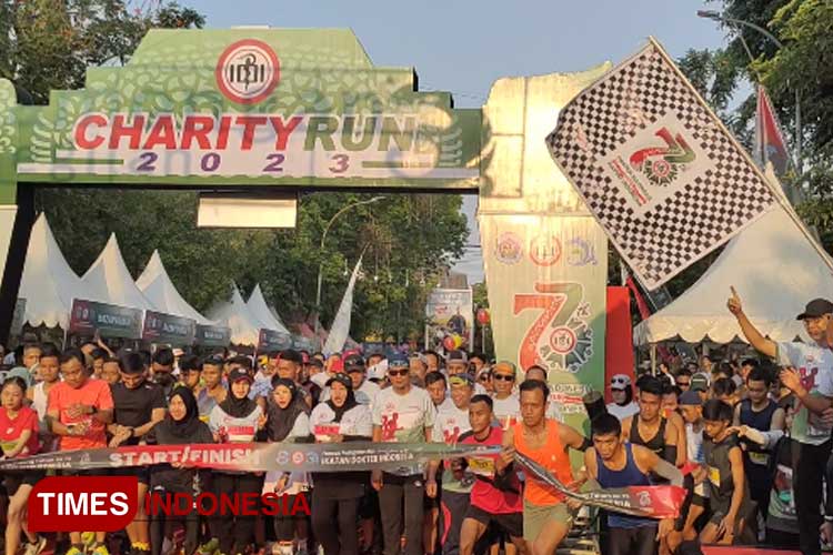 Charity Run, Upaya IDI Dukung Penanganan Stunting di Lamongan
