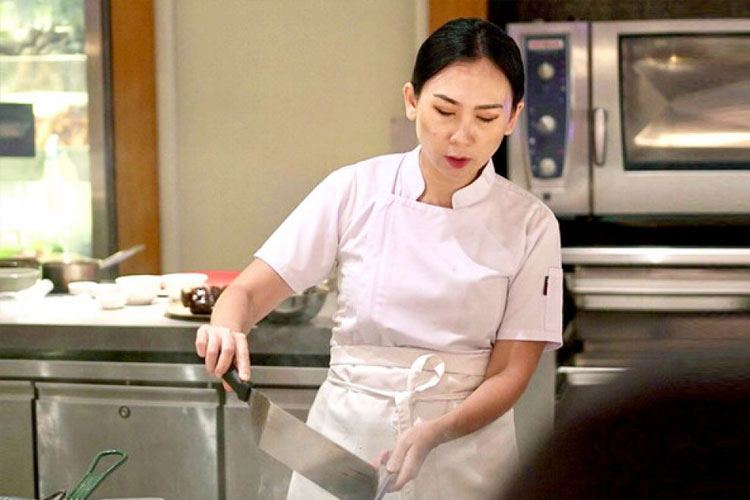 Chef Wina, finalis Top 9 Master Chef Indonesia Season 10. (FOTO: Dok. IST)