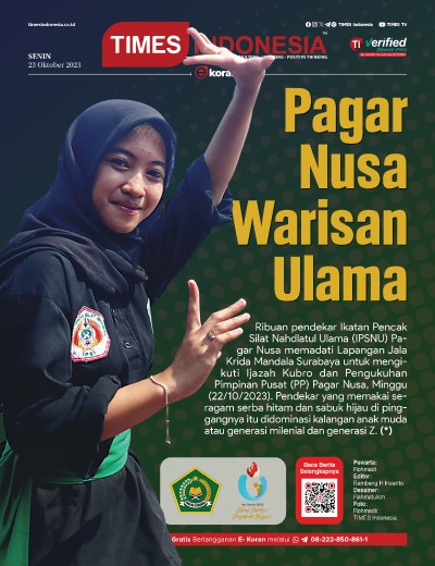 Edisi Senin, 23 Oktober 2023: E-Koran, Bacaan Positif Masyarakat 5.0
