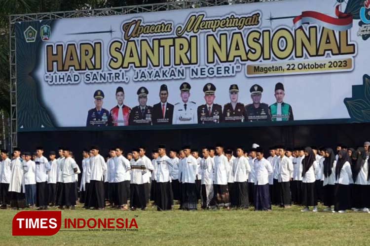 Merasakan Spirit Peringatan Hari Santri 2023 di Kabupaten Magetan