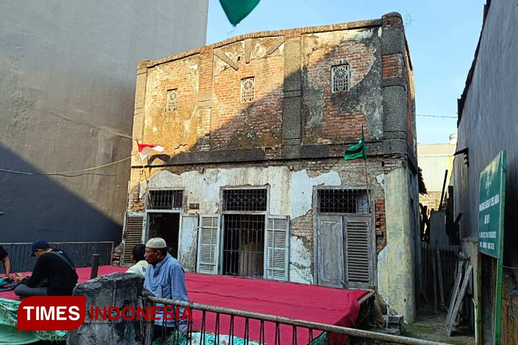 eks Gedung Markas Besar Oelama (MBO) yang berada di kawasan Kecamatan Waru, Kabupaten Sidoarjo (Foto: Rudi Mulya/TIMES Indonesia)