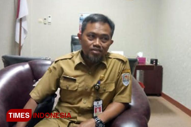 Sadmoko Danardono, Kepala Dinas Pendidikan dan Kebudayaan Kabupaten Cilacap. (FOTO: Estanto Prima Yuniarto/TIMES Indonesia) 