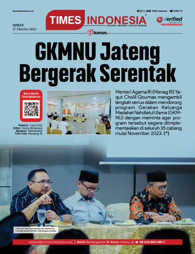 Edisi Jumat, 27 Oktober 2023: E-Koran, Bacaan Positif Masyarakat 5.0