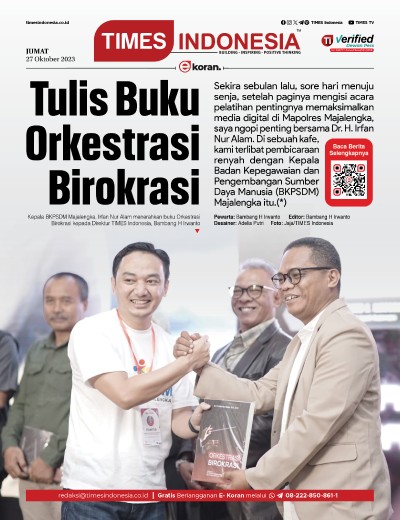 Edisi Jumat, 27 Oktober 2023: E-Koran, Bacaan Positif Masyarakat 5.0