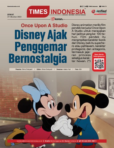 Edisi Jumat, 27 Oktober 2023: E-Koran, Bacaan Positif Masyarakat 5.0