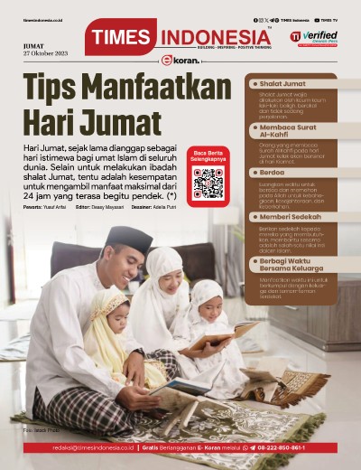 Edisi Jumat, 27 Oktober 2023: E-Koran, Bacaan Positif Masyarakat 5.0