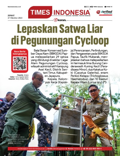 Edisi Jumat, 27 Oktober 2023: E-Koran, Bacaan Positif Masyarakat 5.0