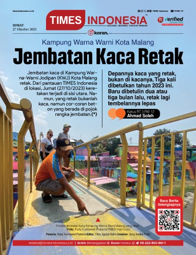 Edisi Jumat, 27 Oktober 2023: E-Koran, Bacaan Positif Masyarakat 5.0