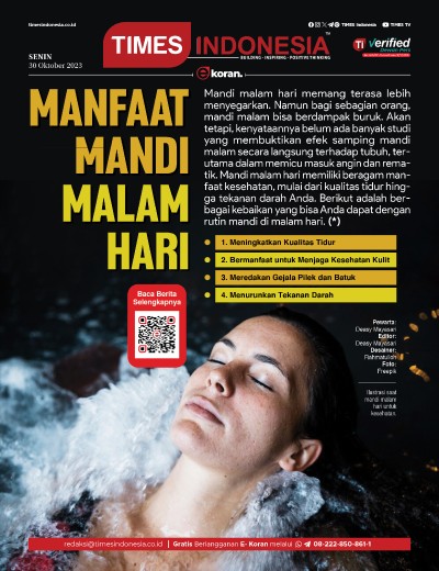  	Edisi Senin 30 Oktober 2023: E-Koran, Bacaan Positif Masyarakat 5.0 