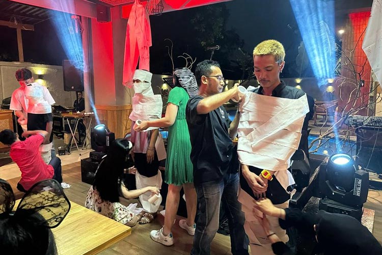 Kemeriahan perayaan Helloween di Aston Mojokerto. (FOTO: Dok. Aston Mojokerto)