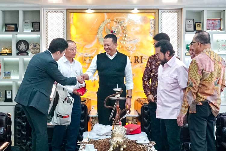 Terima Jajaran KCC Glass Corporation Korea, Ketua MPR RI Dorong Peningkatan Bisnis Pasir Silika