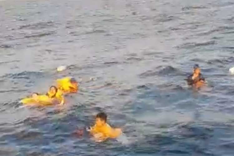 Basarnas Ternate Selamatkan Penumpang Speedboat yang Tenggelam di Perairan Sidangoli