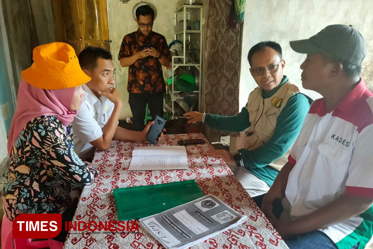 Diskusi membahas Rukun Pangan antara Dekan Fakultas Pertanian UB, Kepala Desa Bambang, Kepala Bappeda Kab. Malang, Perwakilan BRIDA, Rabu (1/11/2023) (Foto: Yovika Indrisani/ TIMES Indonesia)