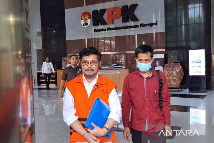 Kasus Korupsi Kementan, KPK RI Perpanjang Masa Penahanan Syahrul Yasin Limpo