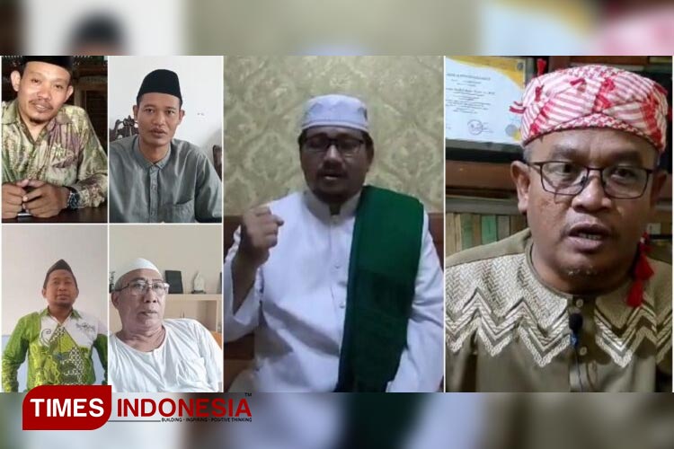 Sejumlah pimpinan ponpes dan tokoh agama di Pati, Jawa Tengah, menyatakan dukungannya pada pernyataan Kapolri terkait kewaspadaan sel teroris di Indonesia. (FOTO: Humas Polres Pati for TIMES Indonesia)