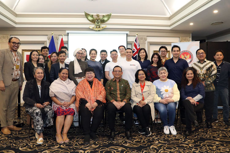 Berawal dari media sosial, komunitas anak muda The Rock Sydney resmi dikukuhkan (Foto: The Rock Indonesian Community for TIMES Indonesia)