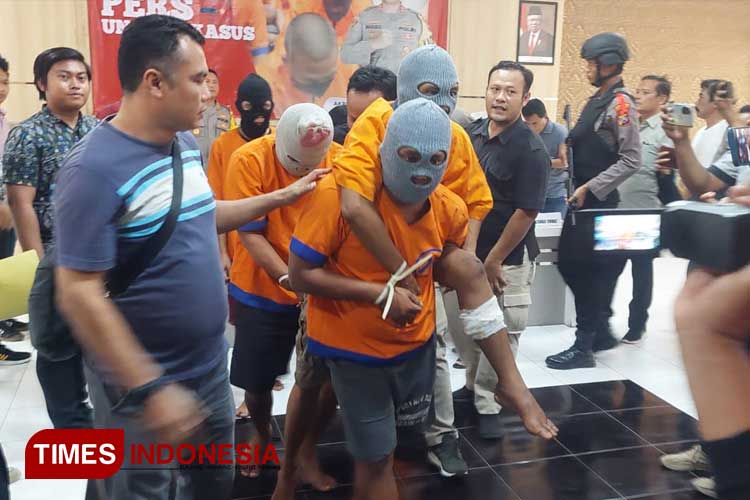 Polres Probolinggo Kota Ringkus Komplotan Pencurian Motor