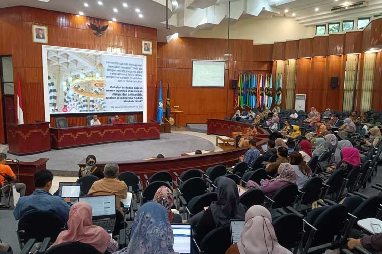 Acara workshop Penanganan, Pengaduan, dan Pengendalian Gratifikasi di Universitas Brawijaya, Rabu (15/11/2023). 