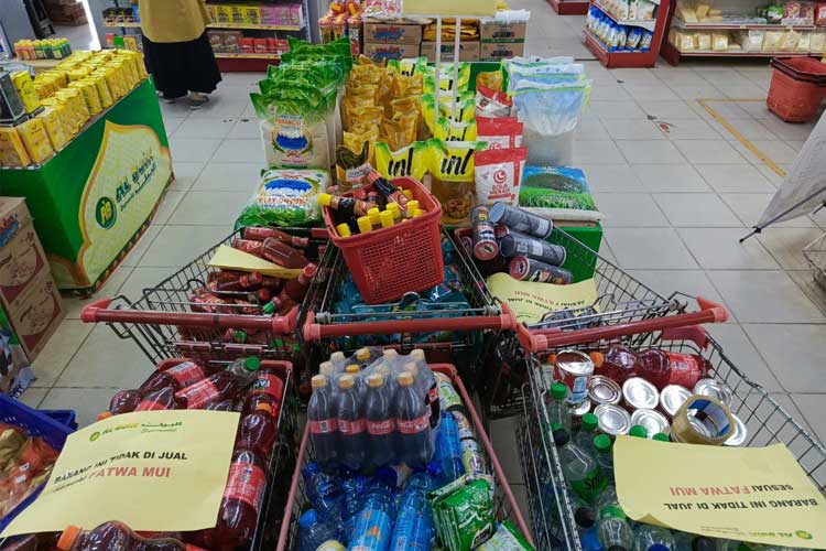 Ilustrasi boikot produk Israel. (FOTO: medianesia.id/Ismail)