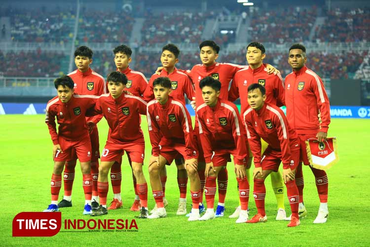 Timnas U-17 Indonesia menghadapi laga krusial kontra Maroko di Piala Dunia U-17 2023 (Foto: Tria Adha/TIMES Indonesia)