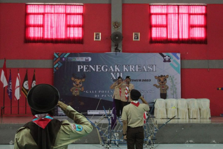 Pembukaan Lomba Penegak Kreasi XII Se-Jawa Timur Tahun 2023 oleh Rektor UNIPMA. (Foto: Humas UNIPMA for TIMES Indonesia)
