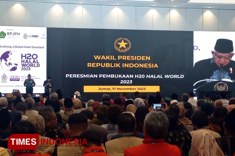 Buka Halal World 2023, Wapres RI Ajak Delegasi Luar Negeri Mencicipi Makanan Indonesia
