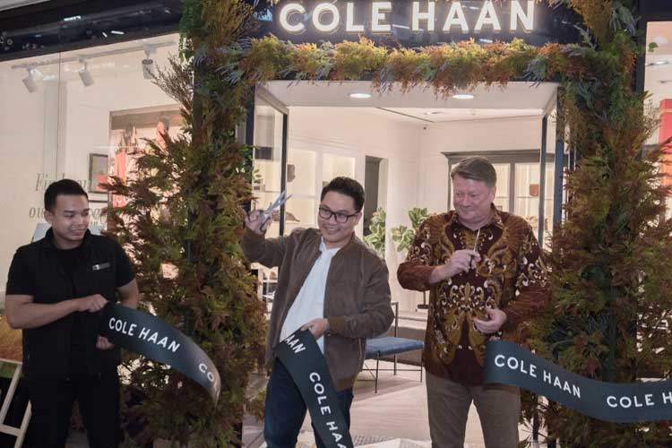 Grand opening Cole Haan di Tunjungan Plaza 4 Surabaya, Senin (20/11/2023). (FOTO: Dok. Kanmo)