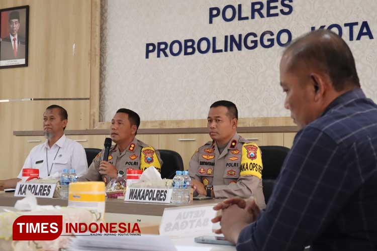 Polres Probolinggo Kota menggelar Rakor pembahasan mengenai kekerasan terhadap perempuan dan anak. (Foto: Polres Probolinggo Kota for TIMES Indonesia)
