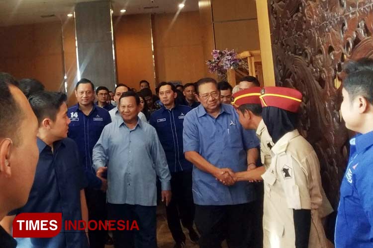 Diprediksi Menang Satu Putaran, Prabowo Sebut Dukungan Dua Presiden