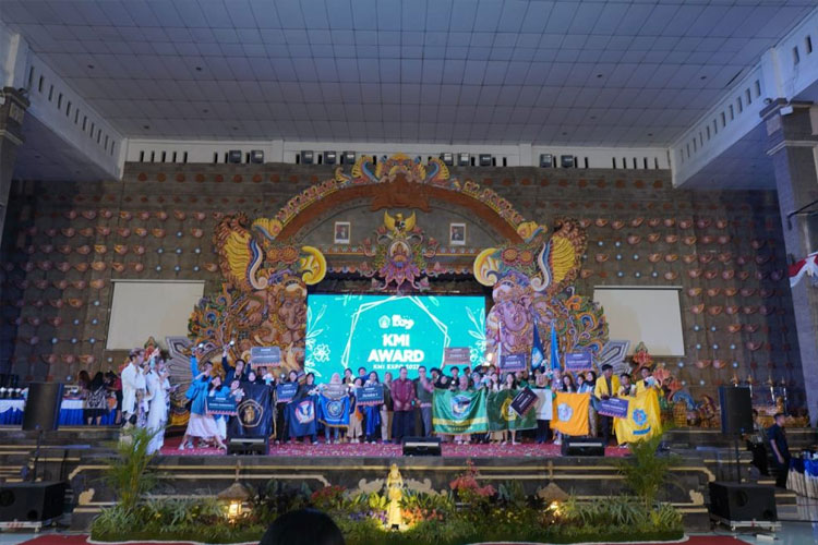 Foto bersama seluruh pemenang KMI Expo 2023. (FOTO: AJP TIMES Indonesia)