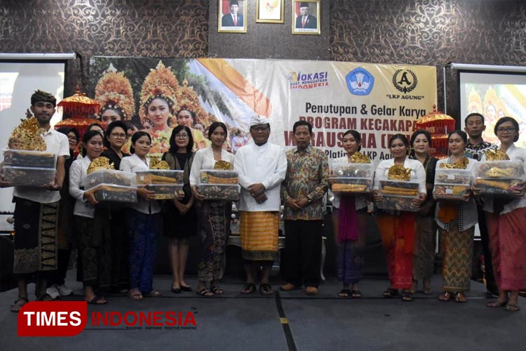 Program Kecakapan Wirausaha (PKW) yang diusung oleh LKP Agung merupakan salah satu kontribusi positif untuk menciptakan wirausaha baru di Kota Denpasar. (FOTO: Susi/TIMES Indonesia)