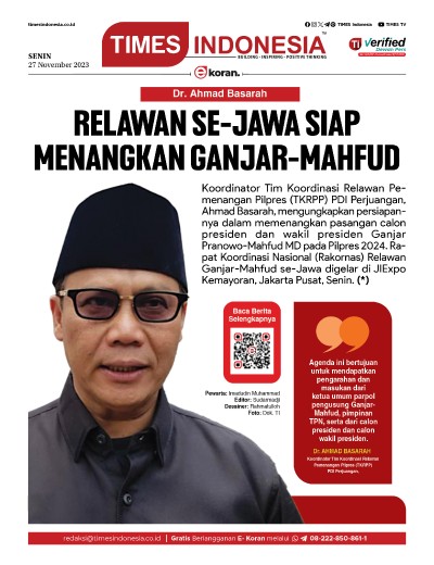 Edisi Senin, 27 November 2023: E-Koran, Bacaan Positif Masyarakat 5.0