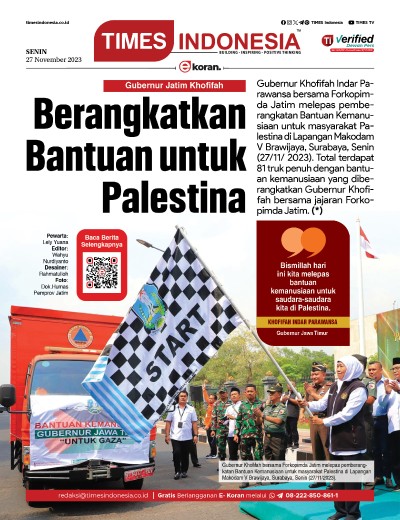 Edisi Senin, 27 November 2023: E-Koran, Bacaan Positif Masyarakat 5.0