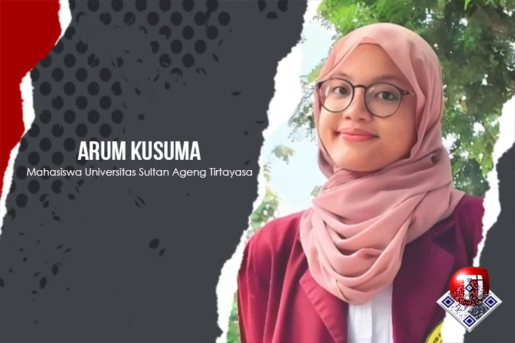 Arum Kusuma, Mahasiswa Program Studi Pendidikan Matematika di Fakultas Keguruan dan Ilmu Pendidikan, Universitas Sultan Ageng Tirtayasa.