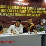 Memasuki Masa Kampanye, KPU Kabupaten Serang Gandeng KPID Banten Tangkal Hoaks