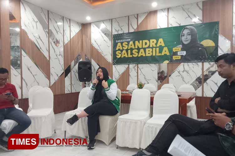 Asandra, Caleg Gen-Z DPR RI Dapil Malang Raya Bicara Soal AI Harus Beregulasi