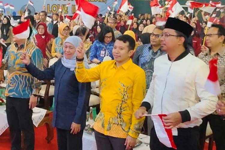 Khofifah Gabung Tim Pemenangan Prabowo-Gibran, Golkar Optimis Menang di Sidoarjo