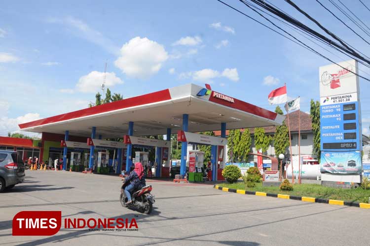 Pertamina berikan sanksi SPBU di Jateng dan DIY yang tidak patuhi aturan penyaluran BBM bersubsidi. (Foto: Arif/TIMES Indonesia)
