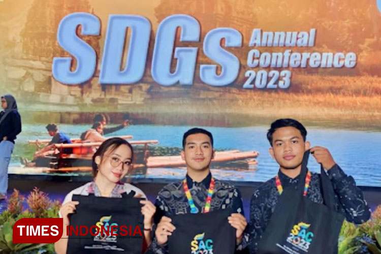 Mahasiswa UISI Hadir Di Acara SDGs Annual Conference 2023 - TIMES Indonesia