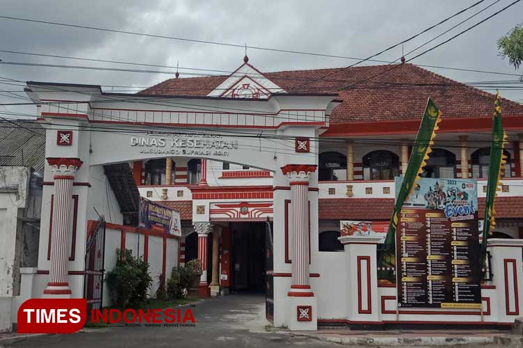 Kantor Dinas Kesehatan Kota Blitar (FOTO: Dwi Lailatus Saadah/TIMES Indonesia)