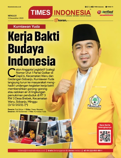 Edisi Minggu, 3 Desember 2023: E-Koran, Bacaan Positif Masyarakat 5.0