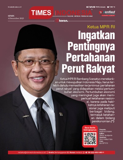Edisi Senin, 4 Desember 2023: E-Koran, Bacaan Positif Masyarakat 5.0