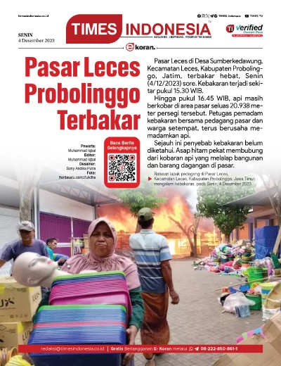 Edisi Senin, 4 Desember 2023: E-Koran, Bacaan Positif Masyarakat 5.0