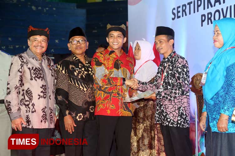 Realisasi PTSL di Banyuwangi Capai 100 Persen